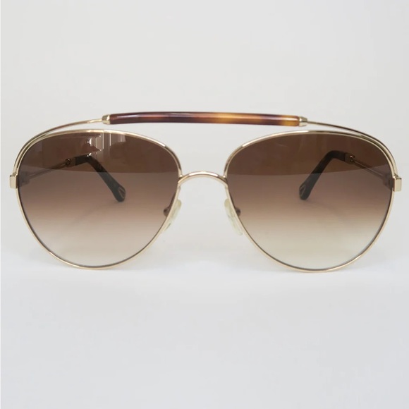 Chloé Havana Aviator  Sunglasses 🕶️ NEW🔥 - Picture 2 of 6